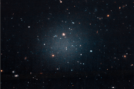 An image of an ultra-diffuse galaxy