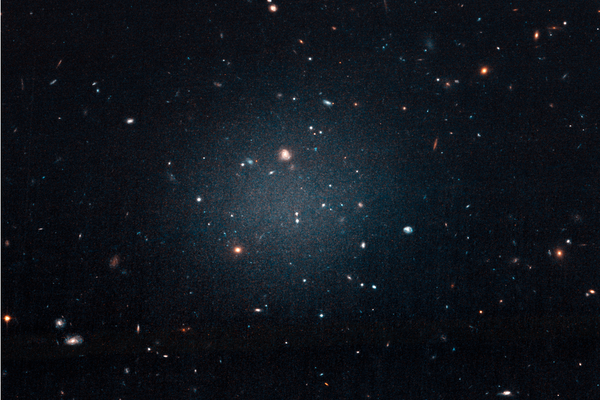 An image of an ultra-diffuse galaxy