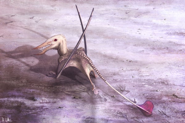 Pterosaurs could launch themselves 8 feet to soar through the air