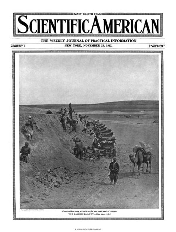 Scientific American Magazine Vol 107 Issue 21