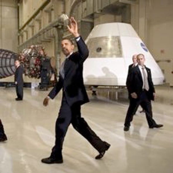 Obama's Goals for Space Exploration Include a Manned Mission to Mars Orbit in the 2030s